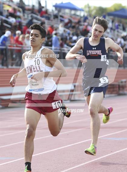 Thumbnail 3 in 50th Annual Loucks Games (Men's 800 Meter Run) photogallery.