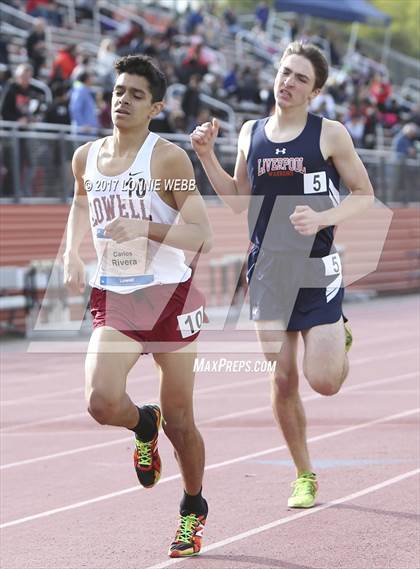 Thumbnail 1 in 50th Annual Loucks Games (Men's 800 Meter Run) photogallery.