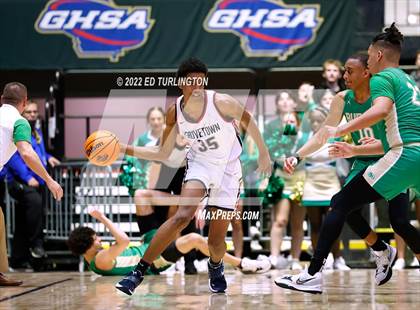 Thumbnail 1 in Buford vs. Grovetown GHSA 6A Championship photogallery.
