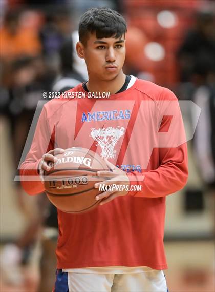 Thumbnail 1 in Americas vs. Martin (6A UIL Regional Semifinal) photogallery.