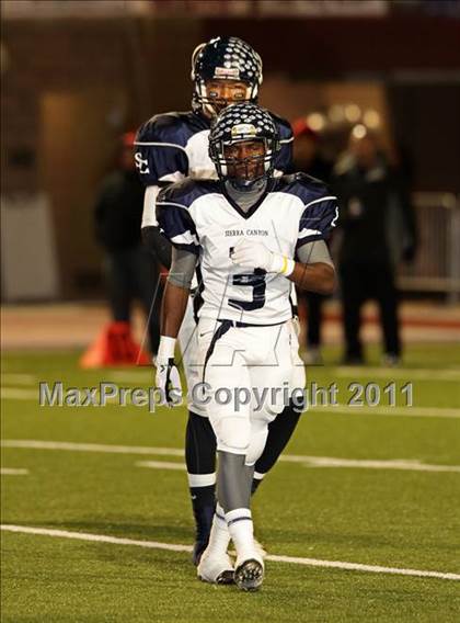 Thumbnail 2 in Sierra Canyon vs. Paraclete (CIF SS East Valley Division Final) photogallery.