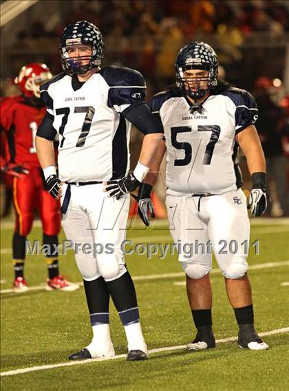 Thumbnail 1 in Sierra Canyon vs. Paraclete (CIF SS East Valley Division Final) photogallery.