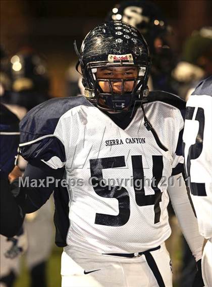 Thumbnail 1 in Sierra Canyon vs. Paraclete (CIF SS East Valley Division Final) photogallery.