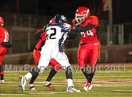 Thumbnail 1 in Sierra Canyon vs. Paraclete (CIF SS East Valley Division Final) photogallery.