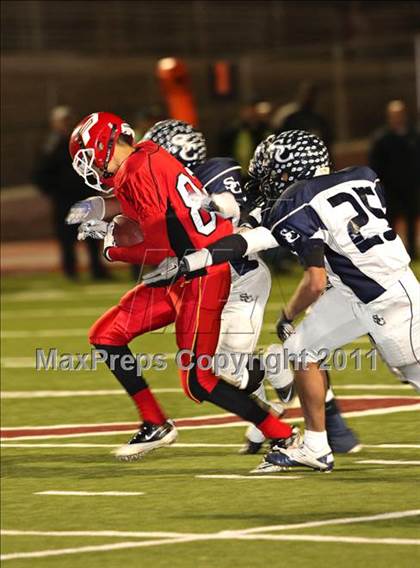 Thumbnail 2 in Sierra Canyon vs. Paraclete (CIF SS East Valley Division Final) photogallery.