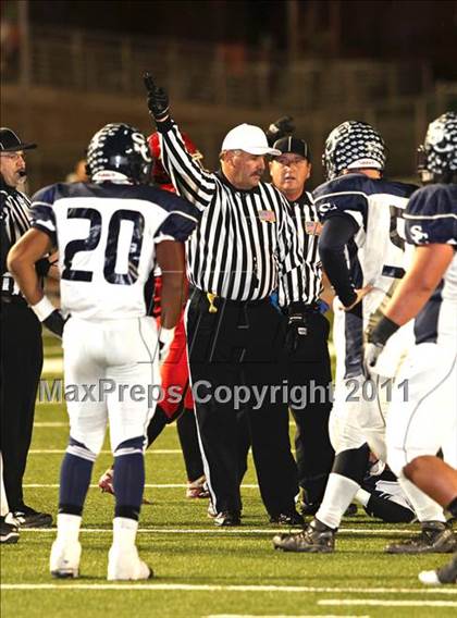 Thumbnail 2 in Sierra Canyon vs. Paraclete (CIF SS East Valley Division Final) photogallery.