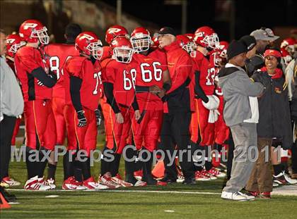 Thumbnail 1 in Sierra Canyon vs. Paraclete (CIF SS East Valley Division Final) photogallery.