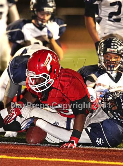 Thumbnail 1 in Sierra Canyon vs. Paraclete (CIF SS East Valley Division Final) photogallery.
