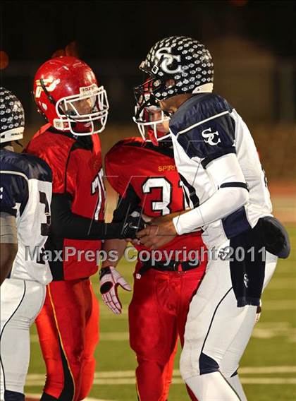 Thumbnail 3 in Sierra Canyon vs. Paraclete (CIF SS East Valley Division Final) photogallery.