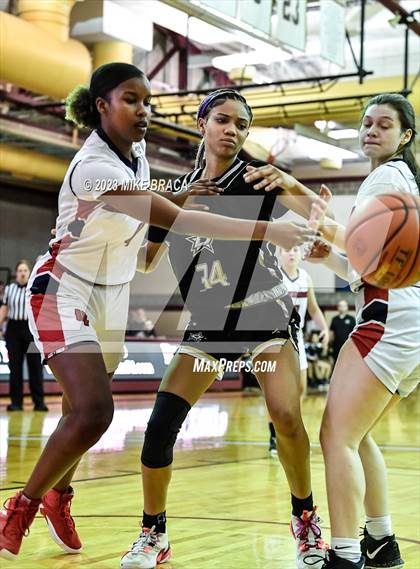 Thumbnail 3 in Central Falls vs. Davies Career & Tech (RIIL Division 4 Final) photogallery.