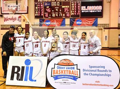 Thumbnail 2 in Central Falls vs. Davies Career & Tech (RIIL Division 4 Final) photogallery.