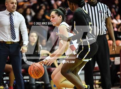 Thumbnail 2 in Central Falls vs. Davies Career & Tech (RIIL Division 4 Final) photogallery.