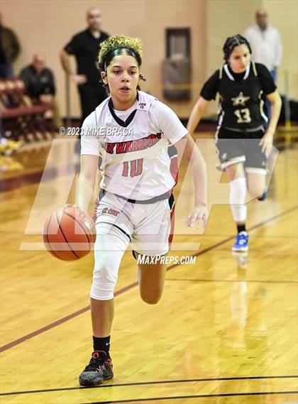 Thumbnail 2 in Central Falls vs. Davies Career & Tech (RIIL Division 4 Final) photogallery.
