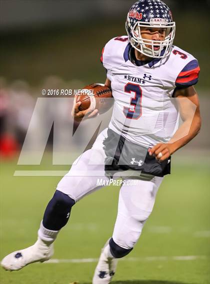 Thumbnail 2 in Ryan vs. Richland (UIL 5A Area Playoff)  photogallery.