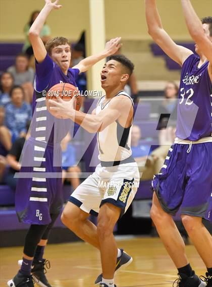 Thumbnail 3 in Boerne vs Holy Cross (Boerne ISD Tournament) photogallery.