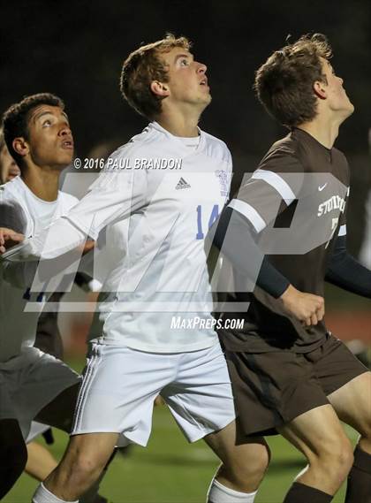 Thumbnail 3 in Stonington vs Bacon Academy (ECC Semifinal) photogallery.