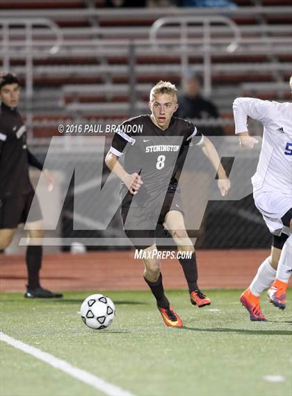 Thumbnail 2 in Stonington vs Bacon Academy (ECC Semifinal) photogallery.