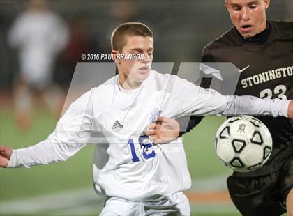 Thumbnail 3 in Stonington vs Bacon Academy (ECC Semifinal) photogallery.