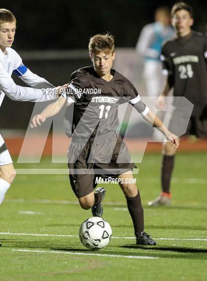 Thumbnail 2 in Stonington vs Bacon Academy (ECC Semifinal) photogallery.