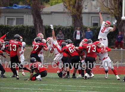 Thumbnail 3 in Salesian vs. Ferndale (CIF NCS D4 Playoffs) photogallery.