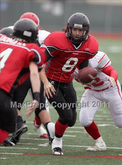 Thumbnail 1 in Salesian vs. Ferndale (CIF NCS D4 Playoffs) photogallery.