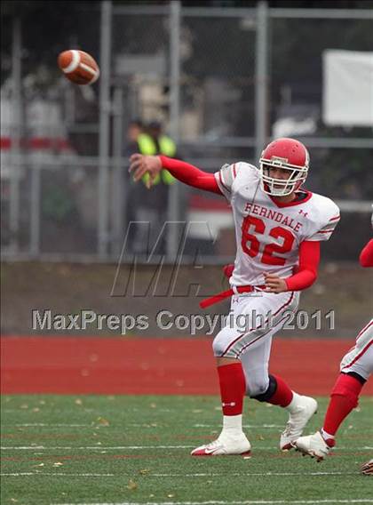 Thumbnail 2 in Salesian vs. Ferndale (CIF NCS D4 Playoffs) photogallery.