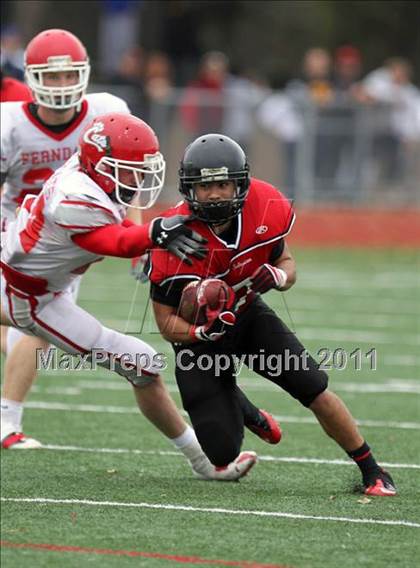 Thumbnail 2 in Salesian vs. Ferndale (CIF NCS D4 Playoffs) photogallery.