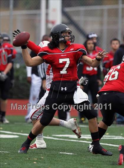 Thumbnail 2 in Salesian vs. Ferndale (CIF NCS D4 Playoffs) photogallery.