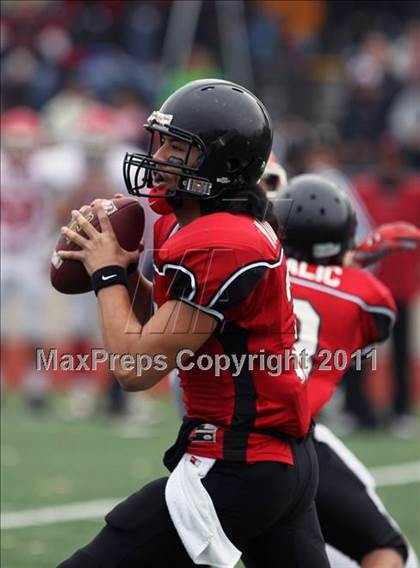 Thumbnail 1 in Salesian vs. Ferndale (CIF NCS D4 Playoffs) photogallery.