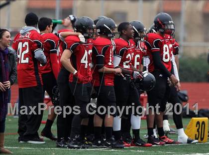 Thumbnail 3 in Salesian vs. Ferndale (CIF NCS D4 Playoffs) photogallery.
