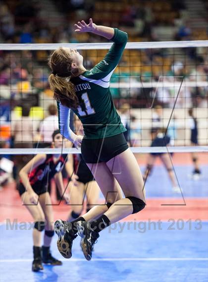 Thumbnail 1 in Manitou Springs vs. Gunnison (CHSAA 3A Pool 2) photogallery.
