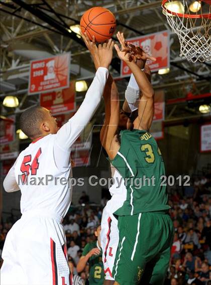 Thumbnail 3 in Orange Lutheran vs. Long Beach Poly (Nike Extravaganza) photogallery.