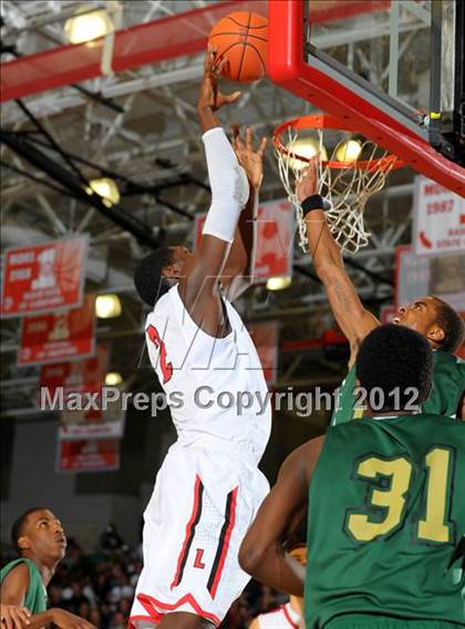 Thumbnail 1 in Orange Lutheran vs. Long Beach Poly (Nike Extravaganza) photogallery.