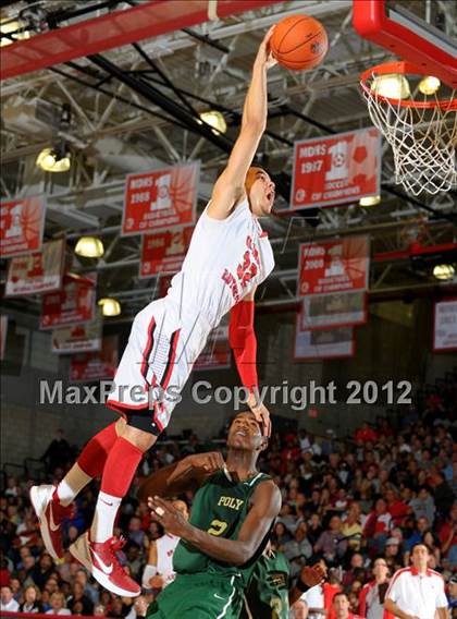 Thumbnail 1 in Orange Lutheran vs. Long Beach Poly (Nike Extravaganza) photogallery.