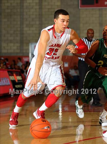 Thumbnail 1 in Orange Lutheran vs. Long Beach Poly (Nike Extravaganza) photogallery.