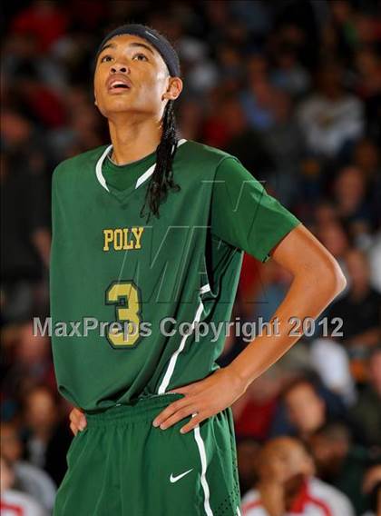 Thumbnail 2 in Orange Lutheran vs. Long Beach Poly (Nike Extravaganza) photogallery.