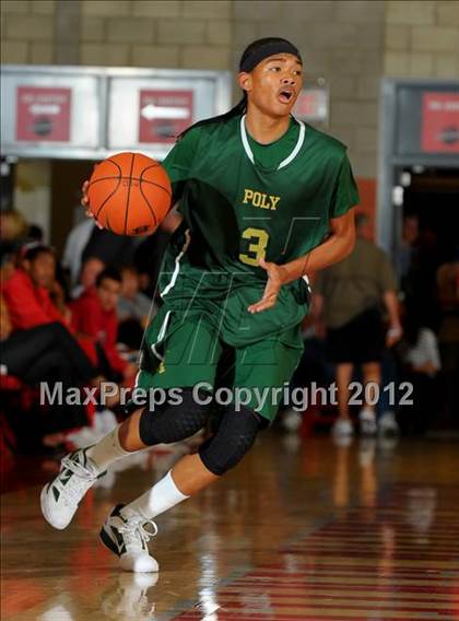 Thumbnail 2 in Orange Lutheran vs. Long Beach Poly (Nike Extravaganza) photogallery.