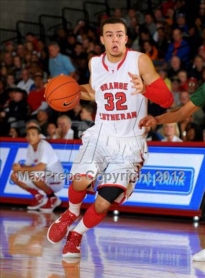 Thumbnail 1 in Orange Lutheran vs. Long Beach Poly (Nike Extravaganza) photogallery.