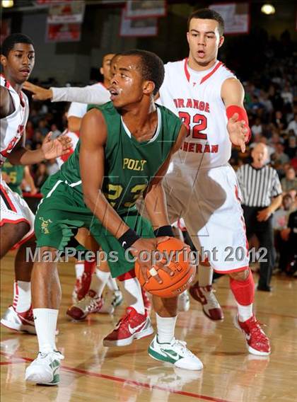 Thumbnail 3 in Orange Lutheran vs. Long Beach Poly (Nike Extravaganza) photogallery.