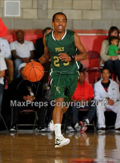 Thumbnail 2 in Orange Lutheran vs. Long Beach Poly (Nike Extravaganza) photogallery.