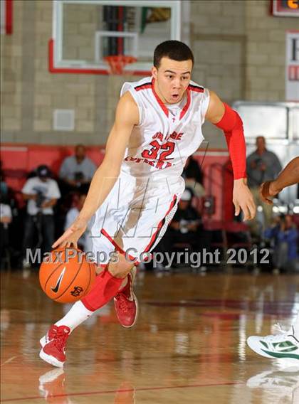 Thumbnail 1 in Orange Lutheran vs. Long Beach Poly (Nike Extravaganza) photogallery.
