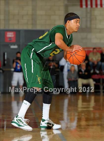 Thumbnail 2 in Orange Lutheran vs. Long Beach Poly (Nike Extravaganza) photogallery.