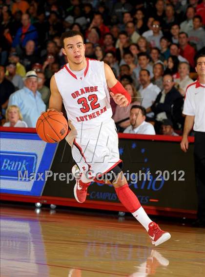 Thumbnail 1 in Orange Lutheran vs. Long Beach Poly (Nike Extravaganza) photogallery.