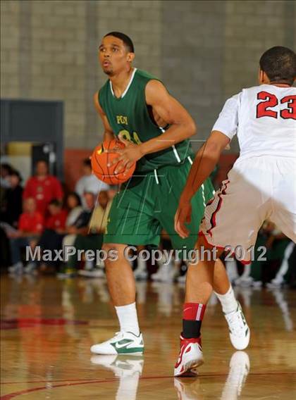 Thumbnail 1 in Orange Lutheran vs. Long Beach Poly (Nike Extravaganza) photogallery.