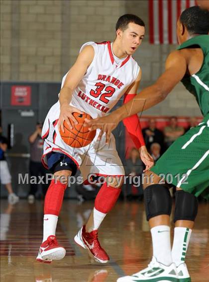 Thumbnail 3 in Orange Lutheran vs. Long Beach Poly (Nike Extravaganza) photogallery.