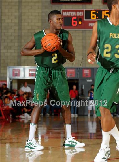 Thumbnail 1 in Orange Lutheran vs. Long Beach Poly (Nike Extravaganza) photogallery.