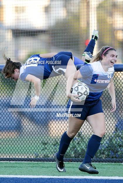 Thumbnail 3 in Brentwood School @ Sierra Canyon (CIF SoCal Regional D4 Final) photogallery.