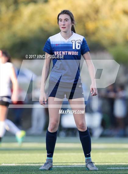 Thumbnail 3 in Brentwood School @ Sierra Canyon (CIF SoCal Regional D4 Final) photogallery.