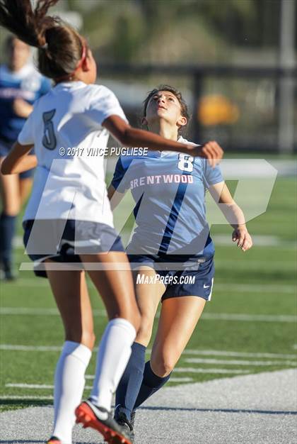 Thumbnail 2 in Brentwood School @ Sierra Canyon (CIF SoCal Regional D4 Final) photogallery.
