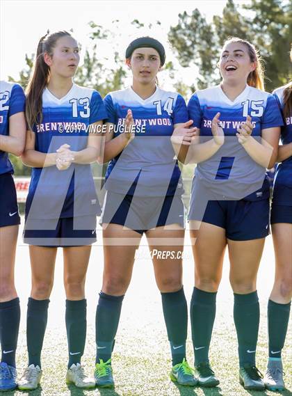 Thumbnail 3 in Brentwood School @ Sierra Canyon (CIF SoCal Regional D4 Final) photogallery.